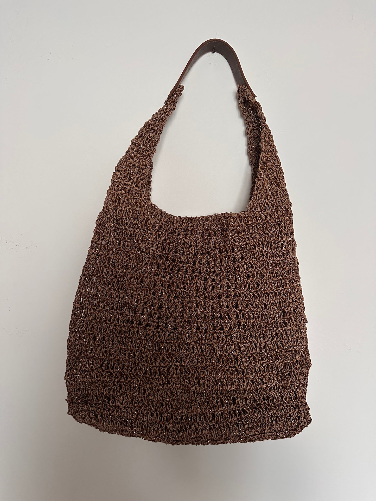 BEACH TOTE IN RAFIA