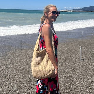 PATTERN BEACH TOTE BAG