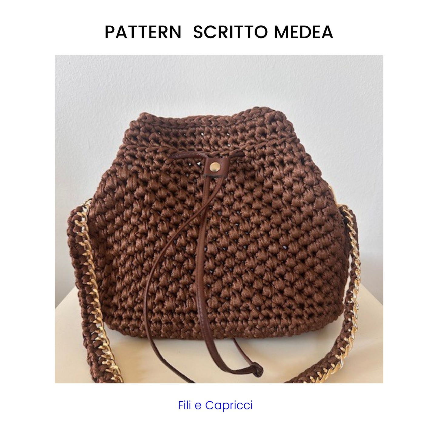 PATTERN SCRITTO SECCHIELLO MEDEA