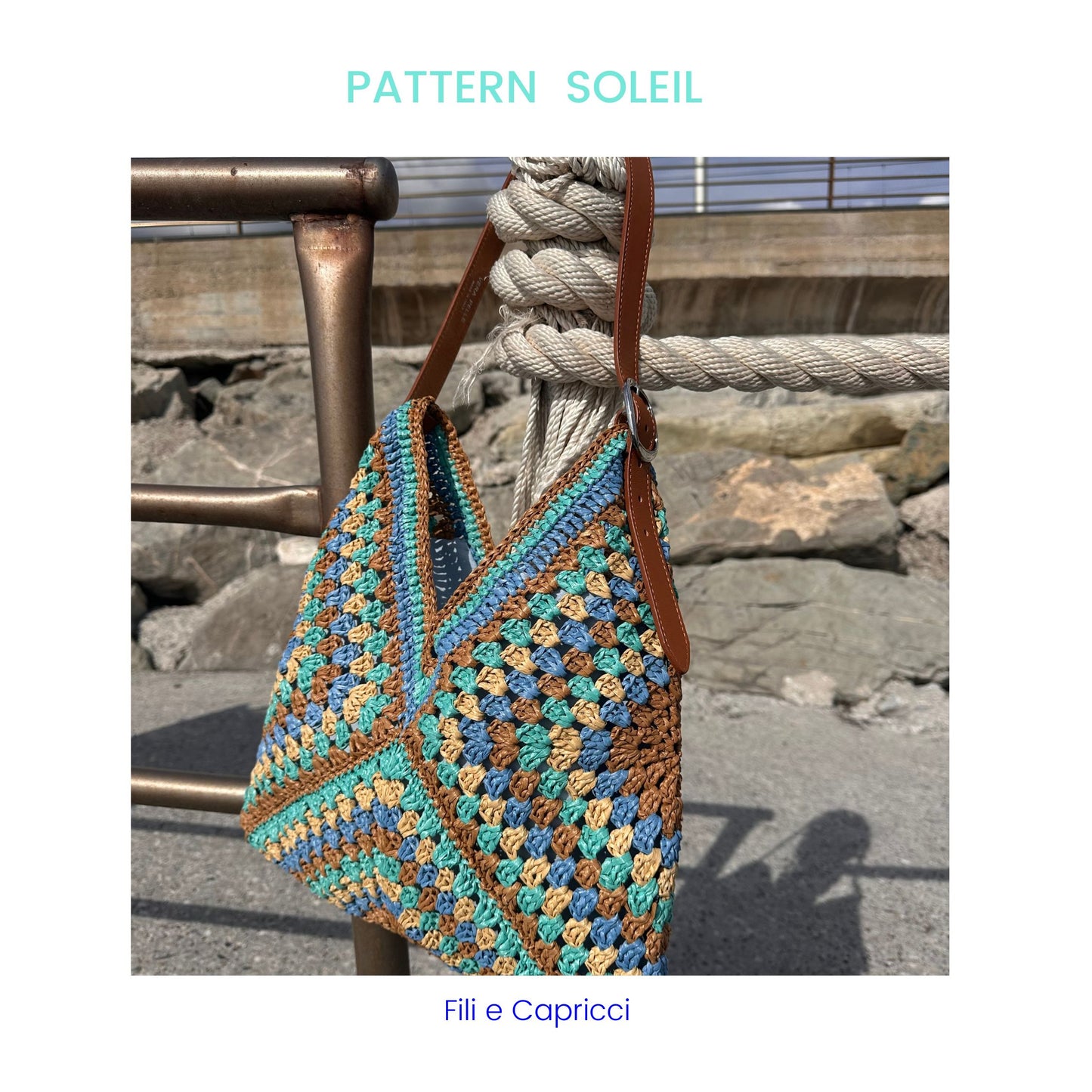 ENGLISH PATTERN SOLEIL BAG