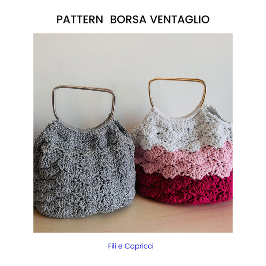 PATTERN BORSA VENTAGLIO