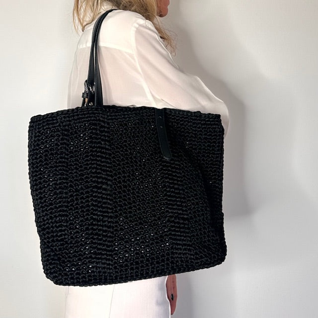 Tote Bag Athena colore nero