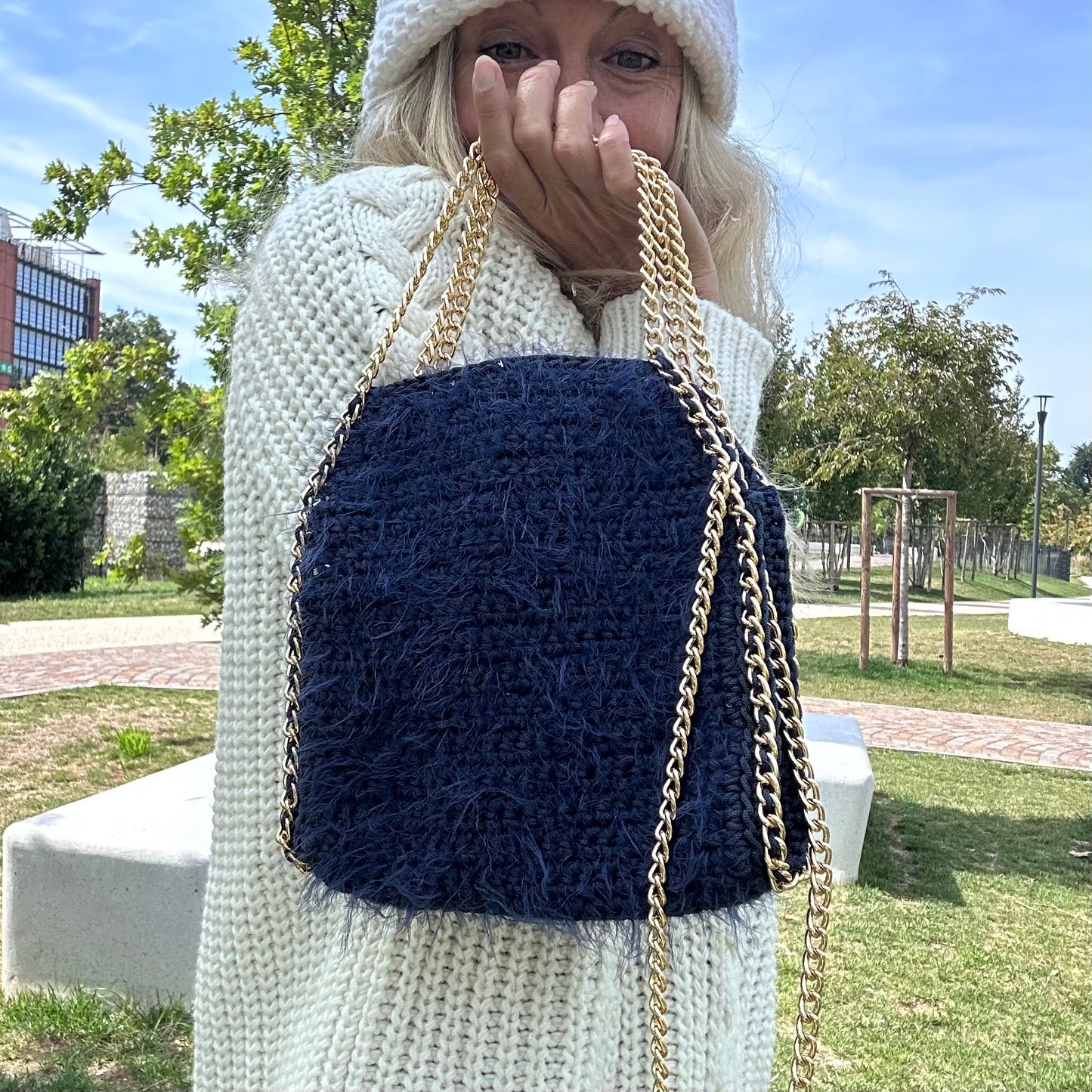 Falabrava Hairy mini blu