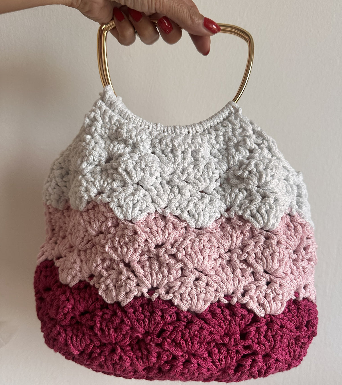 PATTERN BORSA VENTAGLIO