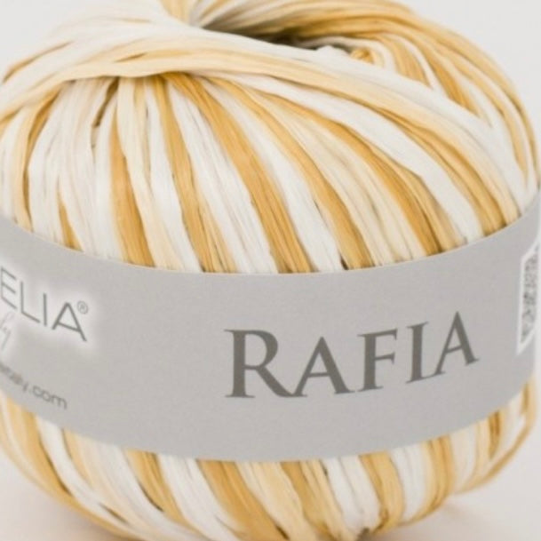 Bubble bag mini in rafia