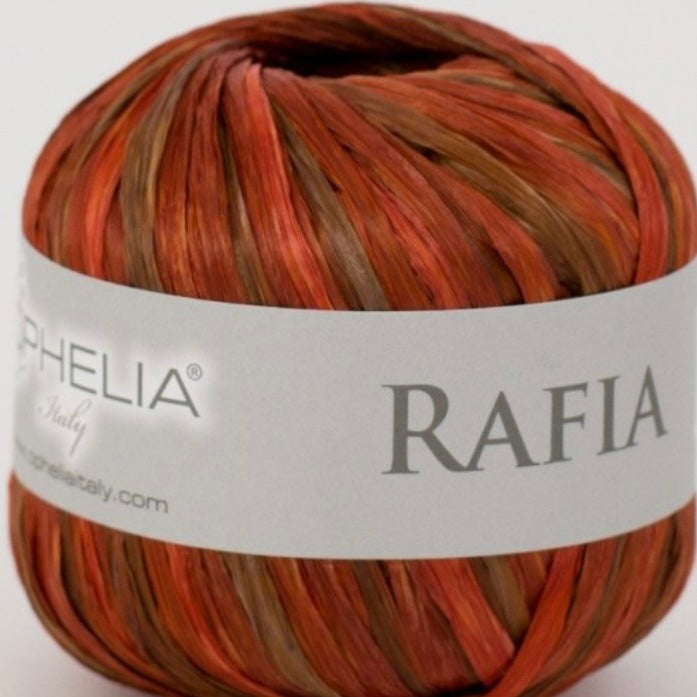 Bubble bag mini in rafia